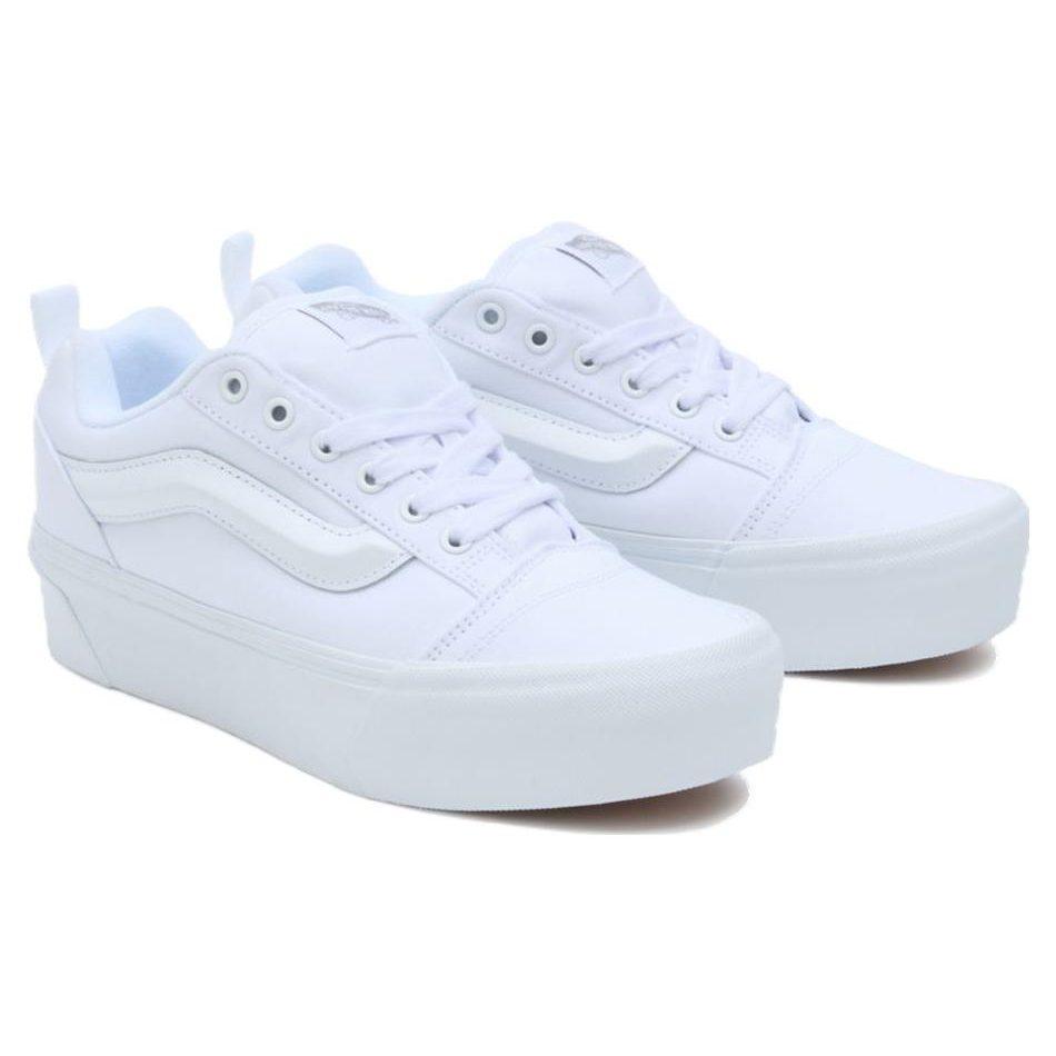 Vans Knu Stack Low top Skateboard Shoes Women's White VN000CP6W00