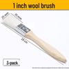 Traceless Soft Lamb Wool and Bristle Brush for Baking, Paint Coating, and Barbecue