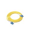 Low Smoke Zero Halogen Single-Mode Dual-Core LC-LC 2.0 Telecom Fiber Optic Patch Cord