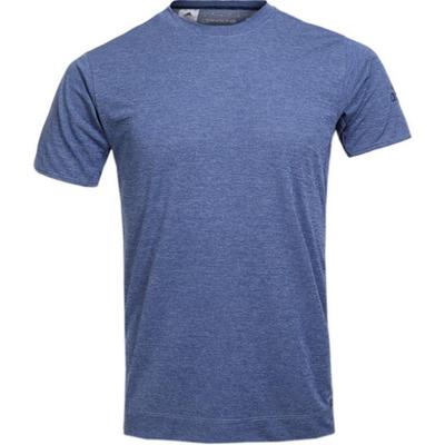 Training Series Comfortable Soft Crew Neck Pullover Short Sleeve T-Shirt Men Tops Blue S98656