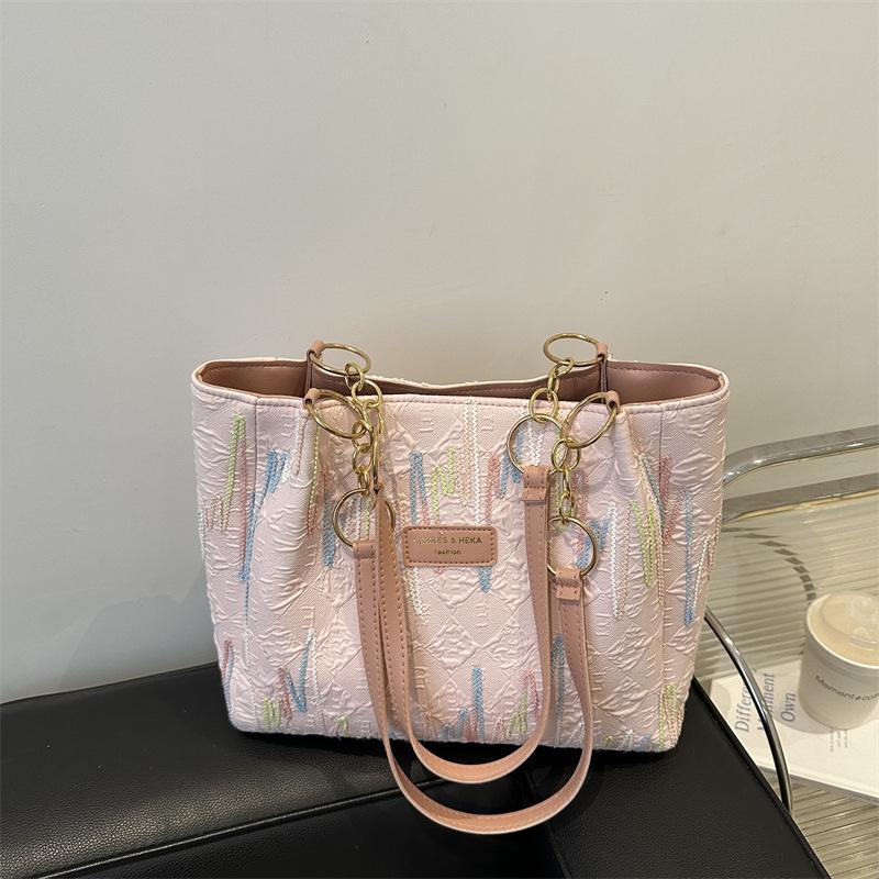 Summer Casual Light and Lazy Style  Large Capacity Women's Bag  Fashionable Travel One-shoulder Hand-held Crossbody Bag