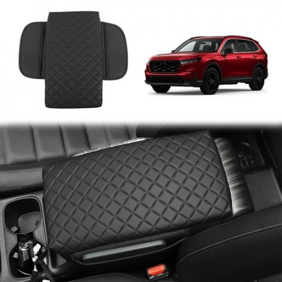 For Honda CRV 23-25 Car Center Console Armrest Box Cover Pad With Pocket