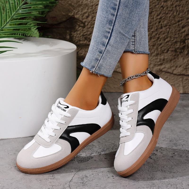 Fashion 2025 Women Casual Sneakers Outdoor Comfortable Flat Shoes Spring New Soft Sole Walking Female Fashion Sport Shoes