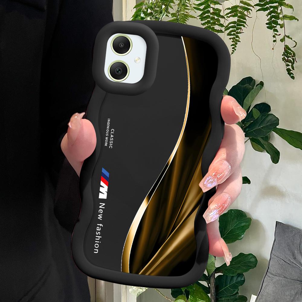 Modische, weiche Telefonabdeckung für Samsung Galaxy A52 A73 A12 S24 Ultra 5G S23 S22 S21 S20 FE Wave Edge Stoßfeste Schutzhülle aus Gummi