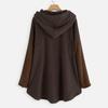 Autumn Street Fashion Velvet Women Loose Clothes Animal Pattern