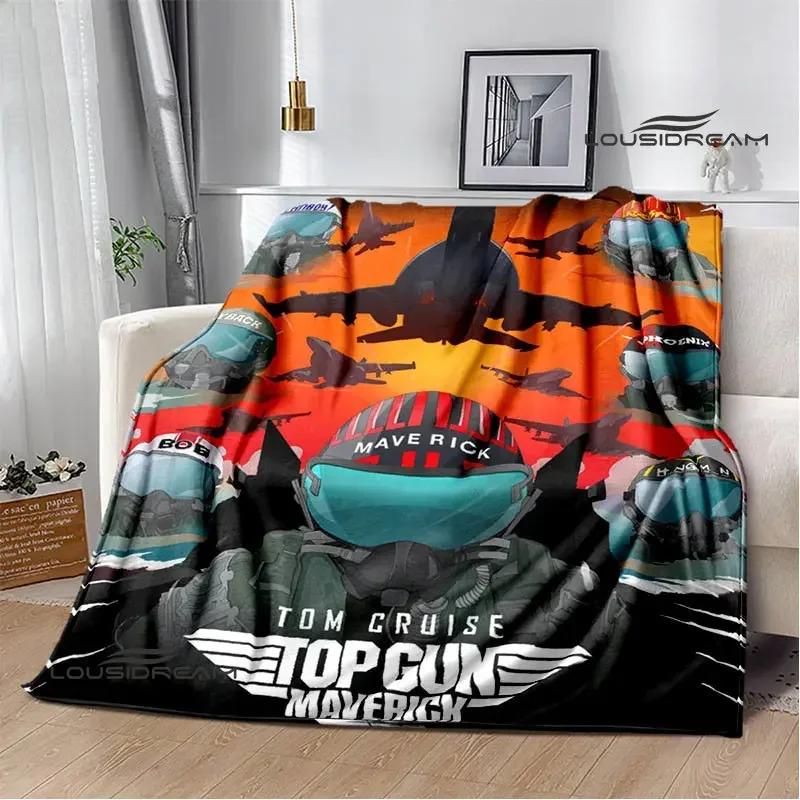Movie TOP GUN printed blankets flannel Warm blanket throw blankets Picnic blanket Home Travel blanket Bedding Birthday Gift