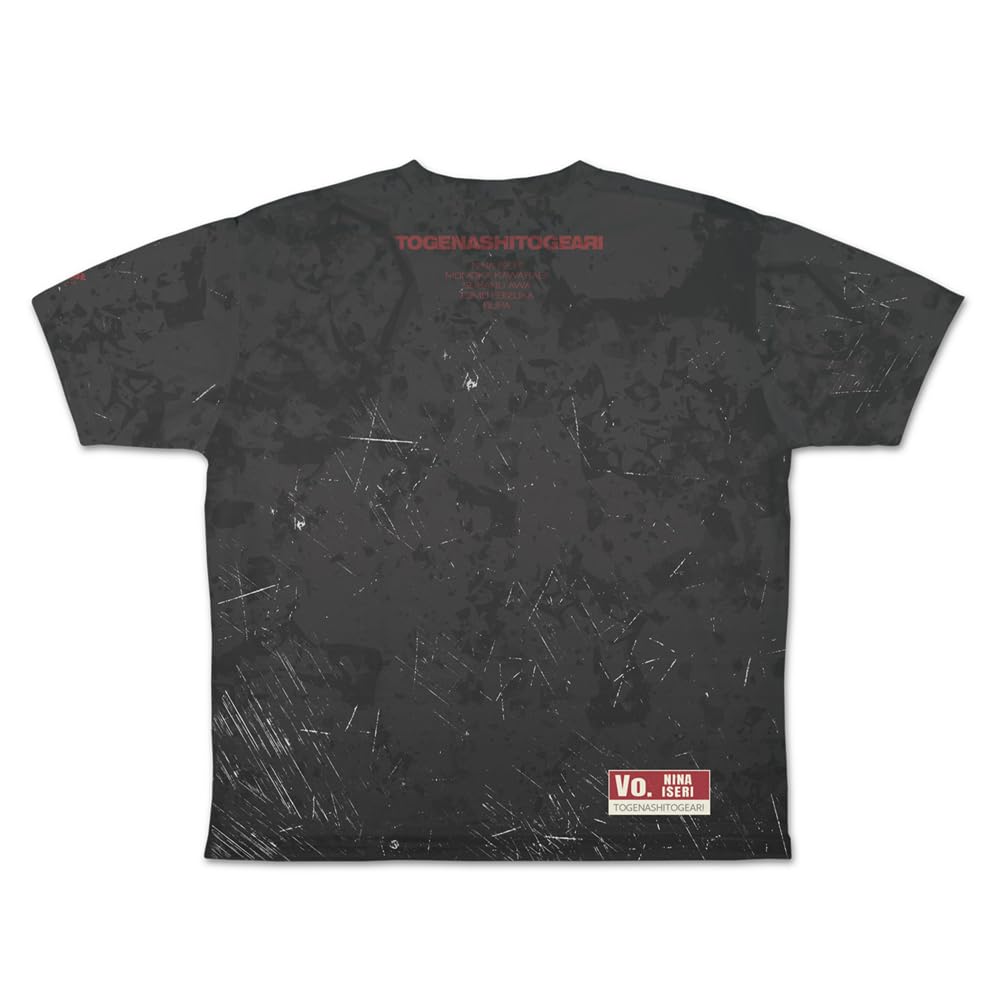 2D Cospa Girls Band Cry Newly Illustrated Nina Iseri Full Graphic Photography M Size [Official] Double-sided T-shirt Ver.