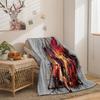 Tokyo Ghoul Series Flannel Blanket 3D Printed Sofa Blanket Thickened Blanket