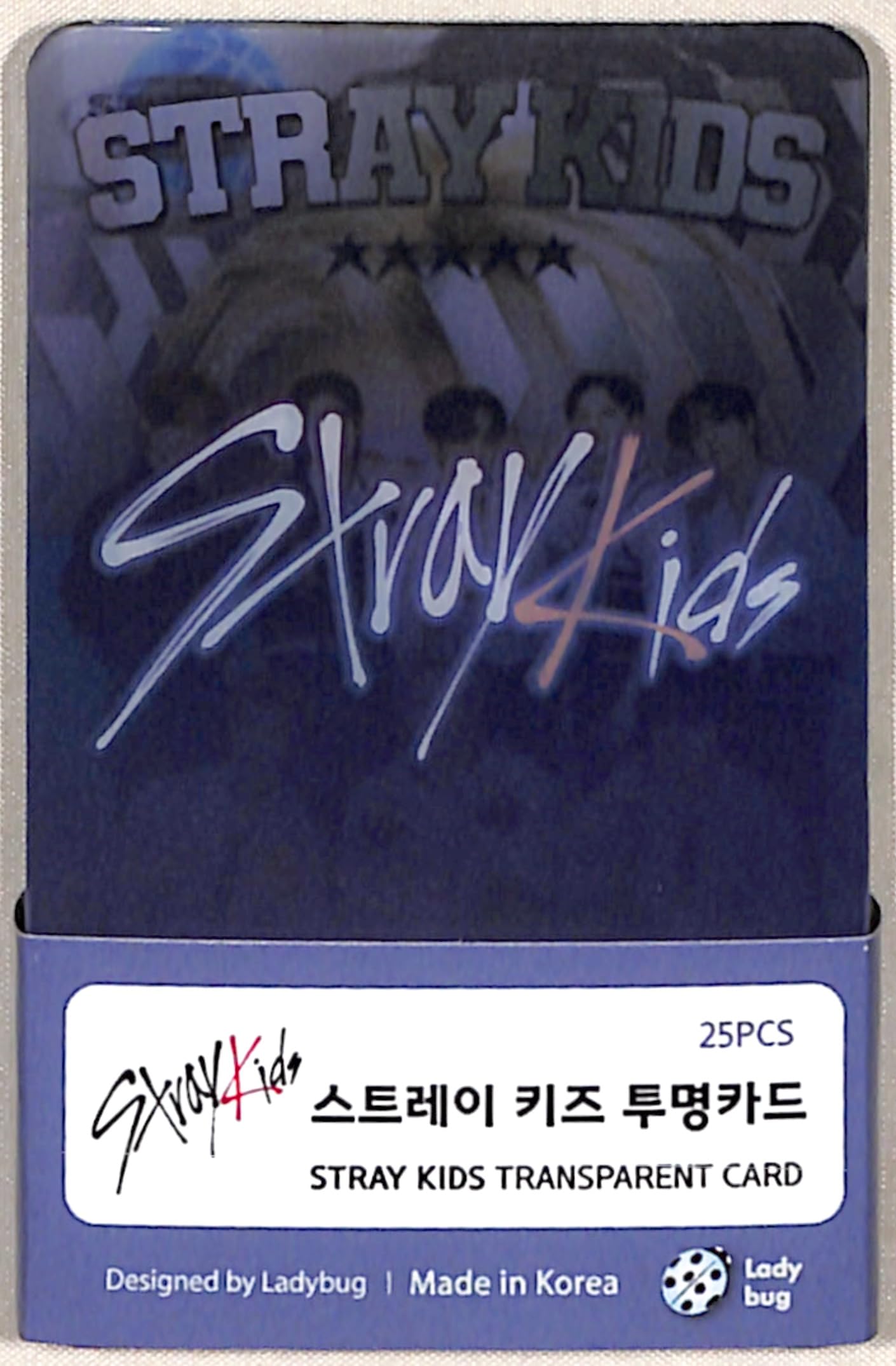 

KPOP Stray Kids SKZ Goods Прозрачные прозрачные фотокарточки 25 штук [Товар]