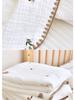 Newborn Pure Cotton Gauze Embroidered Shell Edge Swaddle Wrap