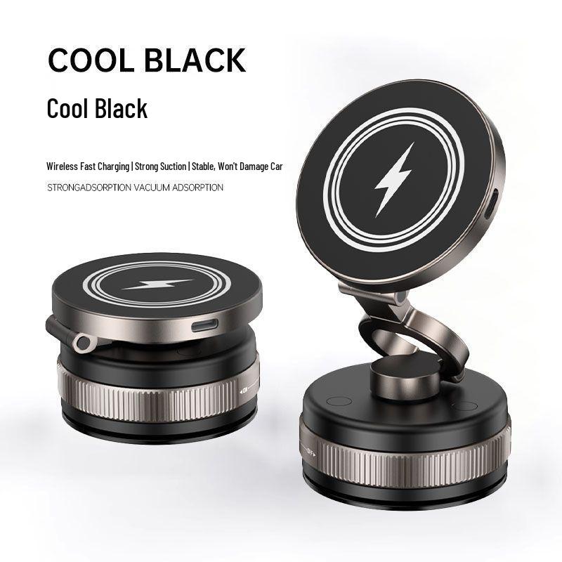 Multi-functional Magnetic Phone Holder for Car with Electric Suction Cup