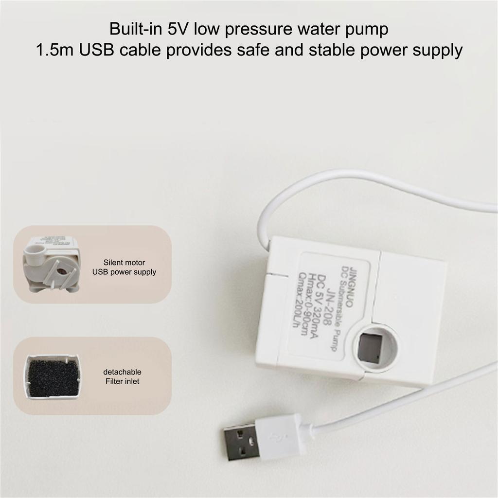 Automatic Water Circulation Bird Bath Basin for Washing In Various Occasion Home Use Easy Installation for Parrots