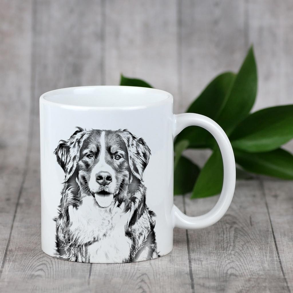 Bernese Mountain Dog, Berner Sennenhund - cup with a dog, cup with a photo, personalized gift from the Art-Dog brand