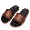 Top Quality Men Genuine Leather Slippers 2024 Summer Casual Comfortable Shoes Luxury Men Handmade Sandals Shoes