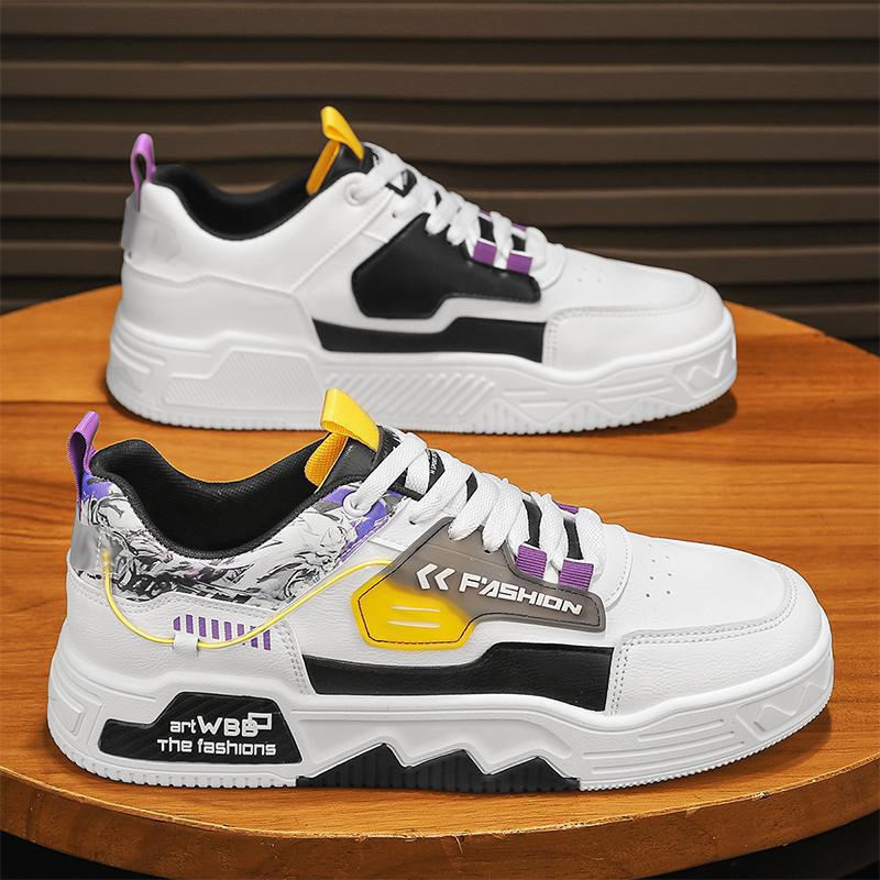 Autumn and winter ins tide college students sports and leisure low-top heightening board shoes