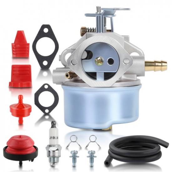 Carburetor Set 640349 For Tecumseh 8hp 8.5hp 9hp 10hp 10.5hp 11hp Engine 640052