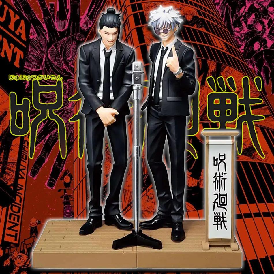 Anime Figure Jujutsu Kaisen Satoru Gojo / Natsuyu Jie Anime Figure Model Doll Pvc Collection Adult Desktop Decoration Model Toys