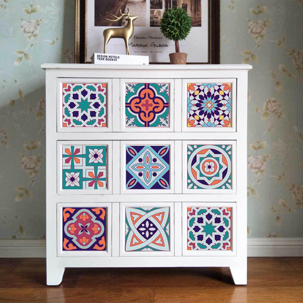 Direct Sales European Imitation Tile Sticker Tile Sticker Floor Wall Sticker 3D Wall Sticker Floor Sticker Simulation Tile