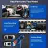 1080P Car Dvr WiFi APP 3/2Lens Dash Cam for Cars Camera for Vehicle Recorder Video Front and Rear Camera  Night Vision Dashcam