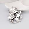 Blucome Fashion Shell Series Pin Wild Cartoon Cat Popular Brooch