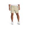 Under Armour Drive Deuces Solid Color Casual Comfortable Straight Leg Golf Training Mid Rise Athletic Shorts Men Shorts Dusty-Pink Gray 1383157-273