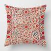 Home Decor Colorful Ethnic Pattern Digital Print Pillow Covers Pattern Cushion Cover Suitable for Sofa Bedroom Car Pillow Cover