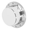 Kitchen Mechanical Timer 304 Stainless Steel Magnetic Suction Chef Cooking Timer Clock White
