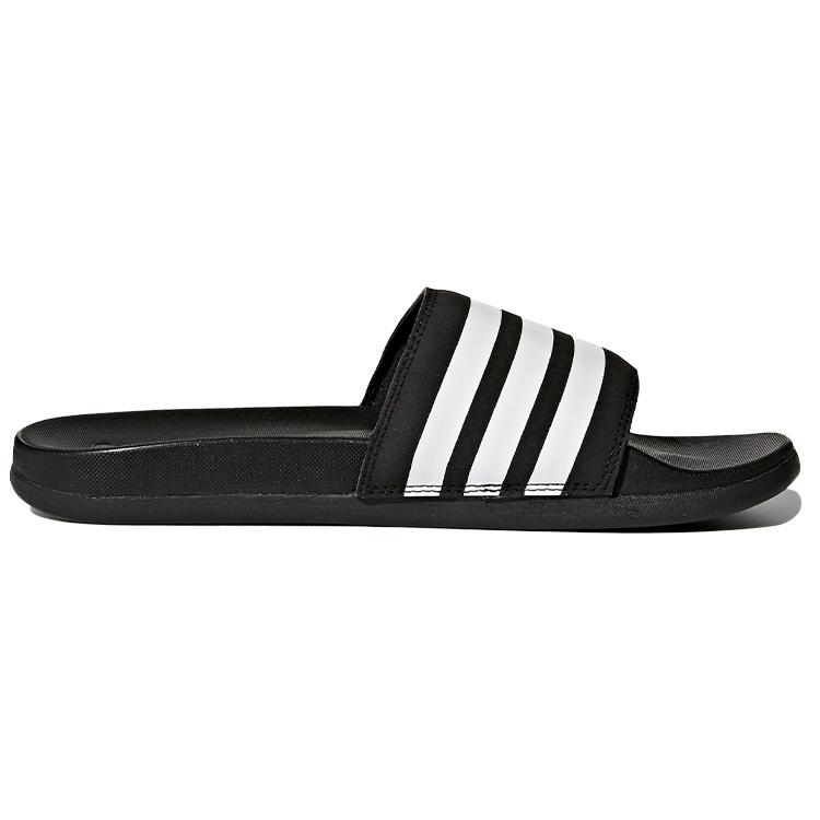 (WMNS) Adidas Adilette Comfort Slides 'Core Black White' Women's AP9966