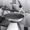 Shangheng 316L Stainless Steel Honeycomb Non-Stick Wok