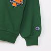 Sweatshirt Kids Long Sleeve Round Neck Cotton Loose Fit Graphic Logo Print Crew Neck Sweatshirt Boys Casual Dark Green [Champion] 100% CK-Y007