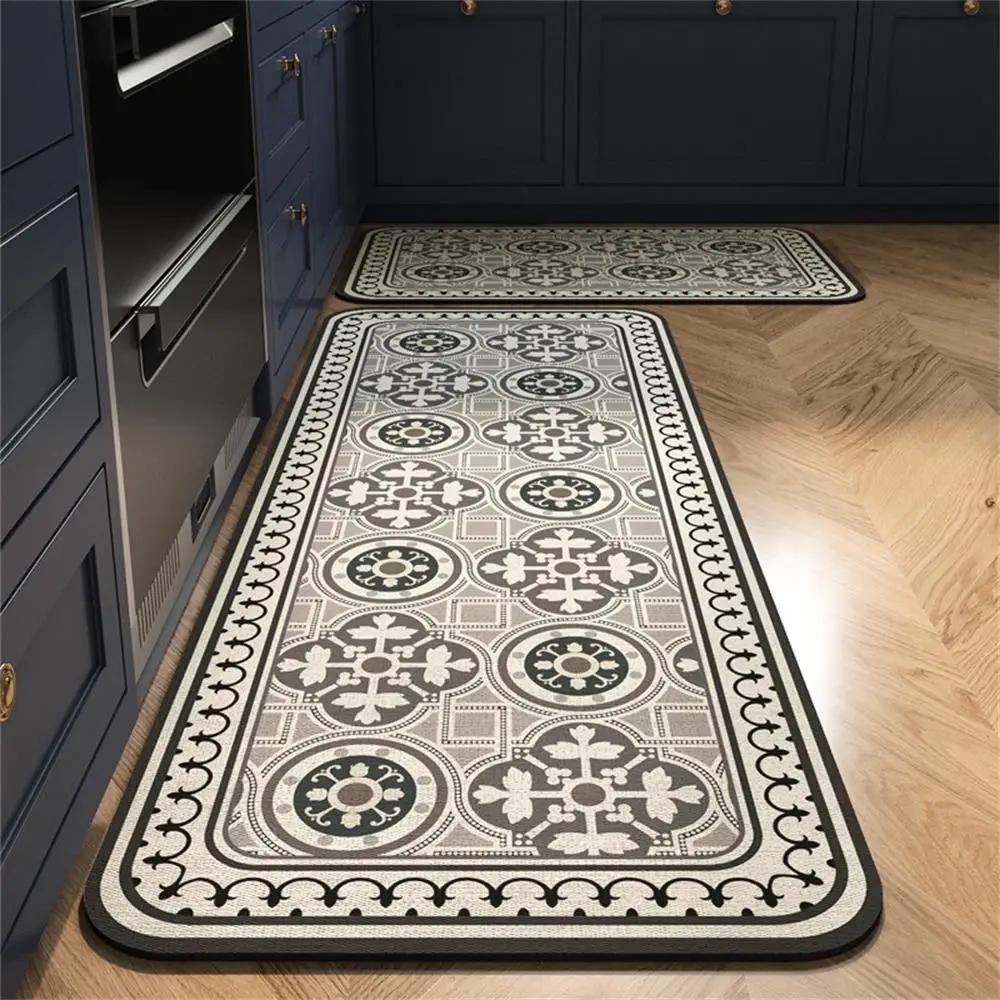 Non-slip Kitchen Carpets for Living Room Long Area Rug Kitchen Floor Mat Carpets Entrance Door Mat Home Decor Alfombra Tapis