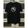 Aphex Twin Tour Nord America ed Europa 2 Lati Nero Unisex Stile Europeo e Americano T-shirt in Puro Cotone Tendenza Nuova Moda