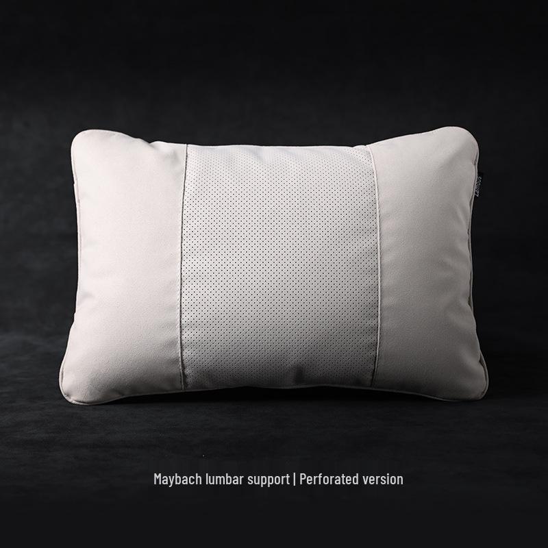 Car Headrest for Mercedes, BMW, AITO, Tesla - Pillow & Lumbar Support for Cervical Spine Comfort