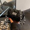 Chic Silver Mini Bag For Women Stylish High-end Summer Shoulder Crossbody Purse