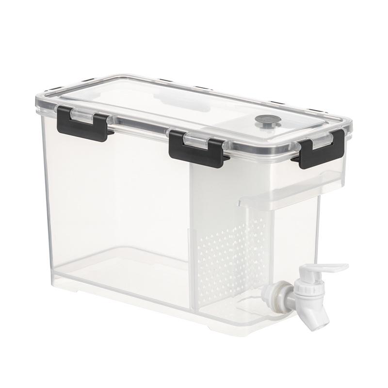 3.5L Cold Water Kettle with Faucet for Tea, Juice, and Cold Brew