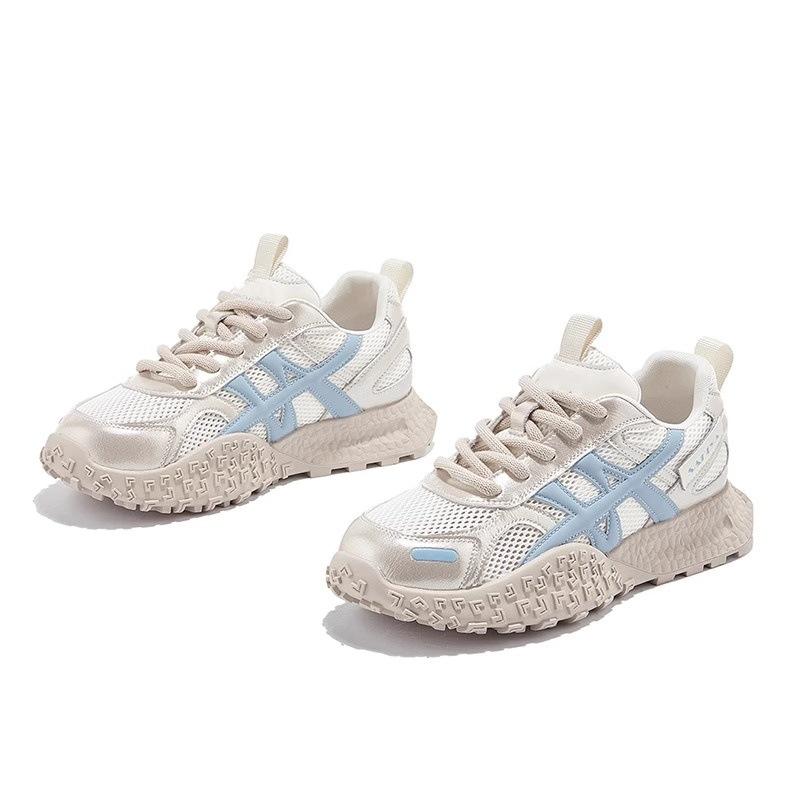 

Mesh breathable German training casual shoes women s 2025 summer new fashion versatile comfortable breathable light Forrest Gump shoes tide 40 синий