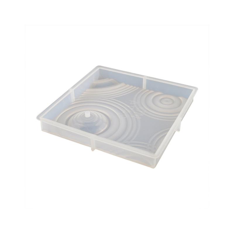 

Storage Box Resin Silicone Mold Diy Crystal Glue Geometry Vase Base Storage Tray Mold for Making Fruit Storage Plate 1
