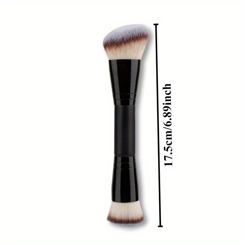 1PCDouble-head blush foundationsingle for contouring and tanning, soft nylon bristles, fragrance-free, makeup stick for all skin