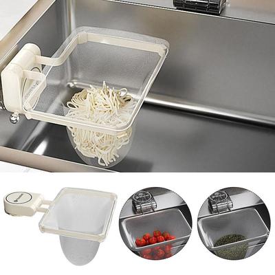 Removable Kitchen Rag Storage Rack Kitchen Strainer Sink Strainer Spone Drain Basket Basket Strainer Garbage Filter Shelf