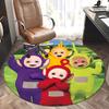 Teletubbies, Chair Mat Round Rug Office Carpet, Non Slip, Suitable for Living Rooms, Bedrooms,Decor1205953a