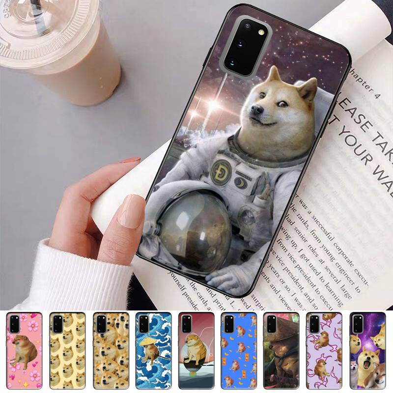 

Чехол для телефона Cheems Doge для Samsung S20 lite S21 S10 S9 plus для Redmi Note8 9pro для Huawei Y6 Samsung S20 lite