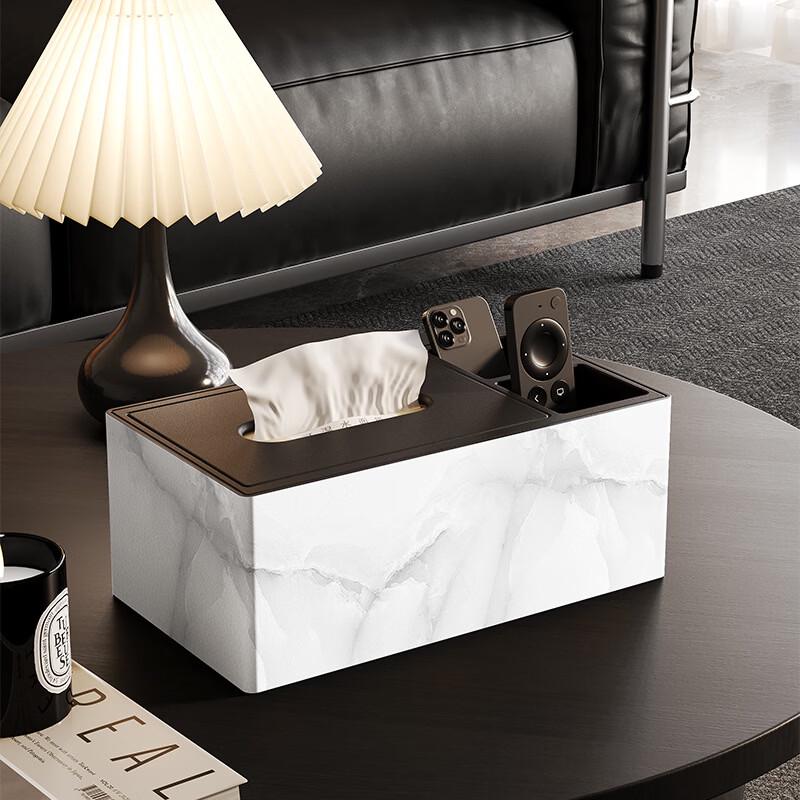 Handun Light Luxury Desktop Organizer Tissue Box