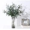 Props Vase Decoration Simulated Artificial Olive Leaf Olive Branch Floral Materials Green Plant