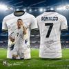 Maglietta da Calcio Commemorativa per Fan di Ronaldo 2026 Nuova Estiva Casual per Sport all'Aperto Traspirante Asciugatura Rapida per Uomo