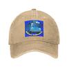 Tayo The Little Bus Cartoon Denim Cap Casual Baseball Caps Adjustable Hat Summer Unisex Baseball Hats