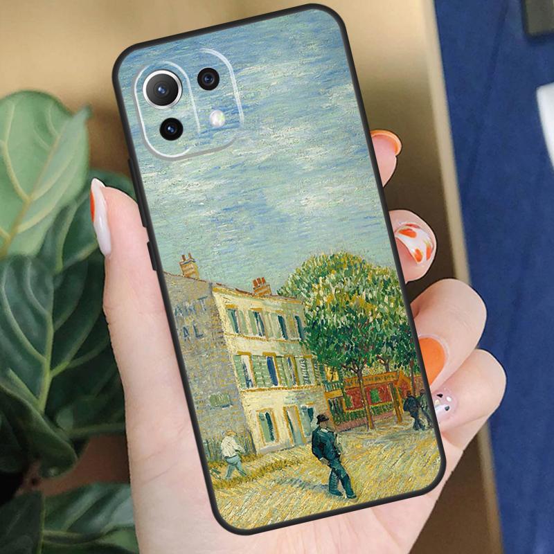 Van Gogh Oil Painting Case For Xiaomi 15 14 Ultra 13T 14T 15T Pro 17 Pro Max POCO X7 Pro X5 X6 F5 F6 F7 F8 Coque