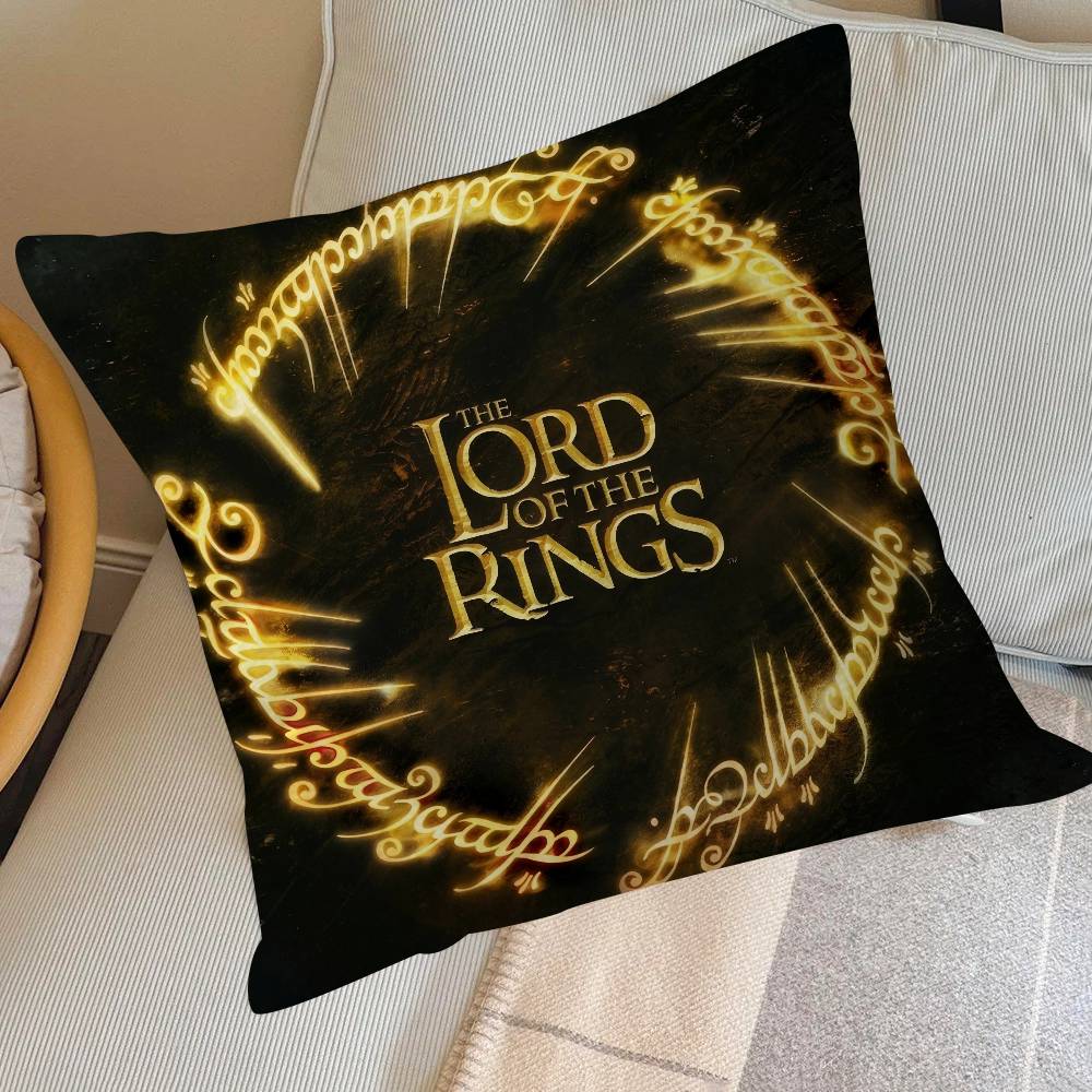Pillow Gifts Home Office Furnishings Bedroom Sofa Car Cushion Cover Case 45X45Cm Hot Movie The L-Lord Of The R-Rings