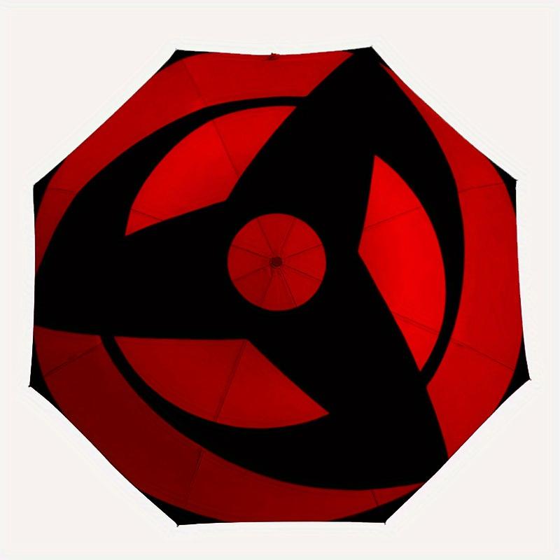 

1pc Ninja Symbol Windproof Automatic Umbrella, Lightweight for Women/Men, Perfect Christmas Gift a0811210