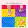 Children's Sensory Training Massage Mat - Soft Silicone Acupoint Press Plate for Finger and Foot Sole Massage.