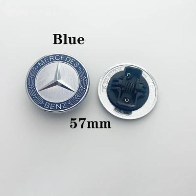 XBLVF1 For Mercedes Benz 1 Piece of 57mm Car Front Hood Badge, Engine Hood, Car Parts Badge Modification Suitable for Mercedes Benz W20